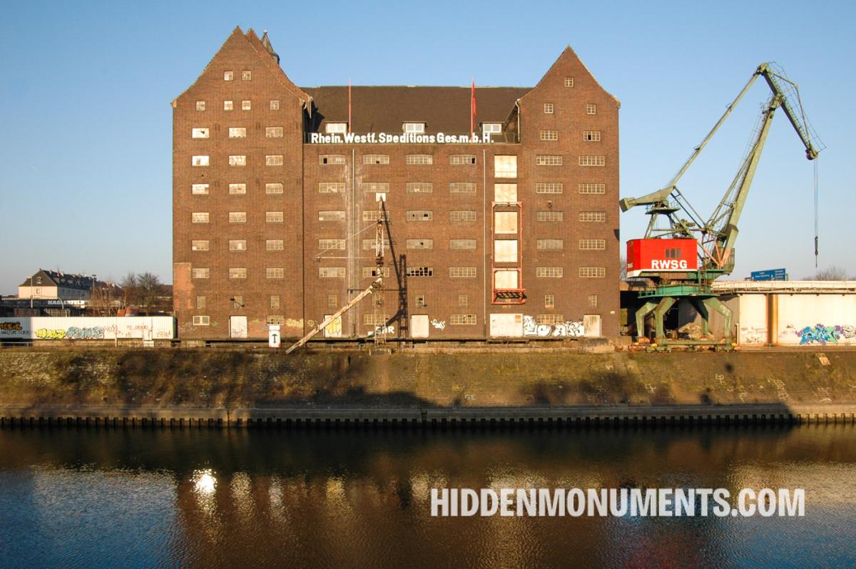 Duisburg inner harbor