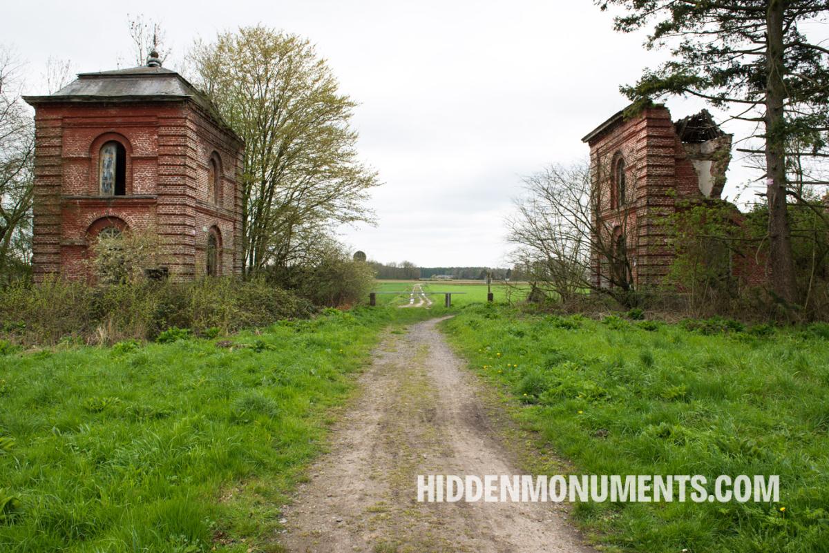 Abandoned pavilions