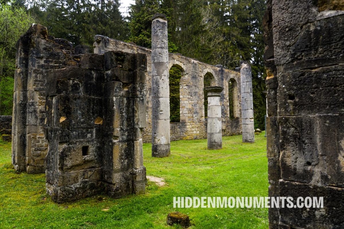 Ornes church ruins