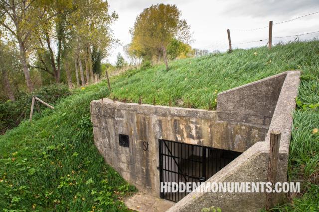 German bunker type 700 at Fort Rammekens